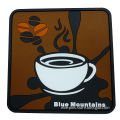 PVC Coaster, sized 85 x 85 x 4.0mm, 2D effect, customized designs welcomed